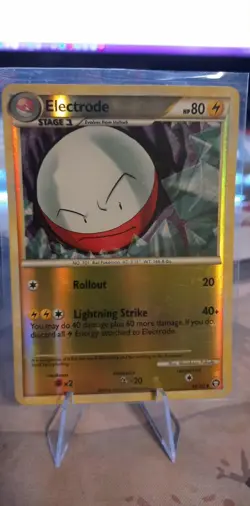 Pokemon Triumphant #34/102 Electrode reverse holo Light played - Image 1