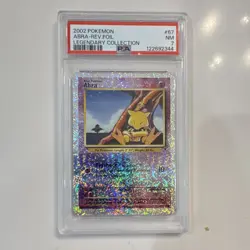 Abra 67/110 Legendary Collection Reverse Holo Common 2002 PSA 7 Pokemon TCG - Image 1