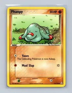 Phanpy 75/110 Common Holon Phantoms Pokemon Lightly Played - Image 1