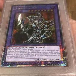 YuGiOh Dark Paladin Quarter Century Secret Rare RA03-EN126 1st Ed PSA 9 2024 - Image 4