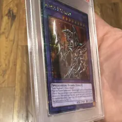 YuGiOh Dark Paladin Quarter Century Secret Rare RA03-EN126 1st Ed PSA 9 2024 - Image 5