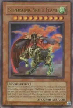 Heavy Play x 1 Supersonic Skull Flame - WB01-EN001 - Ultra Rare - Unlimited Edit - Image 1