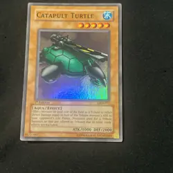 2002 YU-GI-OH! METAL RAIDERS MRD-075 CATAPULT TURTLE- 1st Ed - Image 2