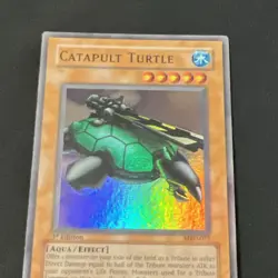 2002 YU-GI-OH! METAL RAIDERS MRD-075 CATAPULT TURTLE- 1st Ed - Image 4