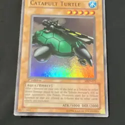 2002 YU-GI-OH! METAL RAIDERS MRD-075 CATAPULT TURTLE- 1st Ed - Image 5