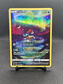 Pokemon Keldeo Ultra Rare Holo Crown Zenith: Galarian Gallery GG07/GG70 NM - Image 1