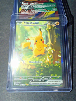 Pikachu ex 276/217-Ascended Heroes Pokemon TCG Special Illustration Rare Holo NM - Image 1