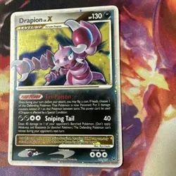 Drapion LV.X MP 123/127 Platinum Pokemon TCG Holo - Image 2