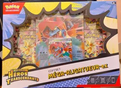 POKEMON Heros Transcendants ME 2.5, Coffret MEGA-ALIGATUEUR-EX , Neuf scelle VF - Image 2