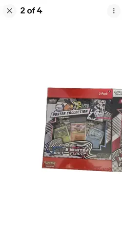 Pokemon Black Bolt & White Flare Binder + Poster Collection - Image 1