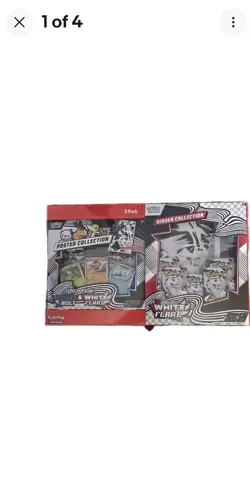 Pokemon Black Bolt & White Flare Binder + Poster Collection - Image 2