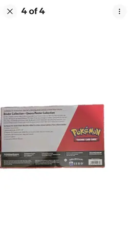 Pokemon Black Bolt & White Flare Binder + Poster Collection - Image 4