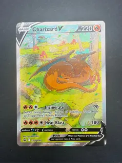Pokemon TCG Charizard v SWSH260 Black Star Promo NM - Image 3