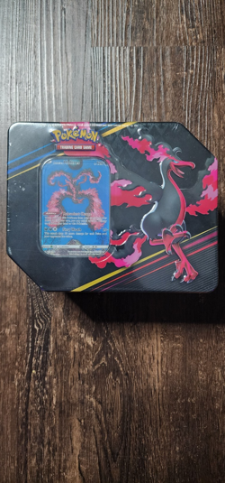 Pokemon TCG - Crown Zenith Tin (Galarian Moltres) - Factory Sealed - Image 1