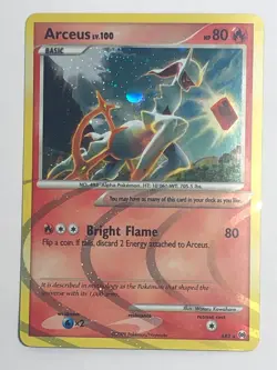 Pokemon Arceus AR3 Arceus Set Holo Rare LP - Lightly Played - Image 1