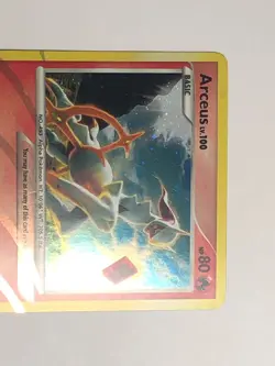 Pokemon Arceus AR3 Arceus Set Holo Rare LP - Lightly Played - Image 3