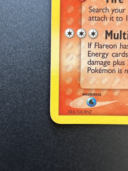 NM! Flareon Pokemon Card 5/115 Reverse Holo Stamp Ex Unseen Forces Pokemon - Image 5