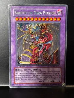 Yu-Gi-Oh YuGiOh Armityle the Chaos Phantom ANPR-EN091 1st Edition Secret Rare - Image 1