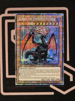 RA05-EN019 Albion the Shrouded Dragon Starlight Rare 1st Edition YuGiOh - Image 1