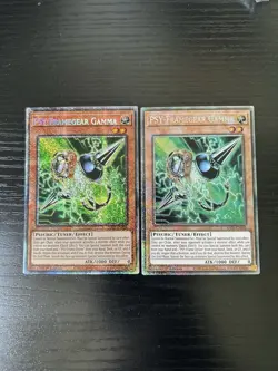 x2 PSY-Framegear Gamma Starlight Rare EURO and NA Prints RA05-EN006 NM Yugioh - Image 1