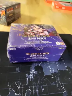 One Piece The Azure Sea’s Seven OP14-EB04 Booster Box 24 Packs New - Image 2