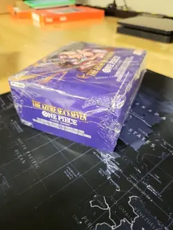 One Piece The Azure Sea’s Seven OP14-EB04 Booster Box 24 Packs New - Image 3