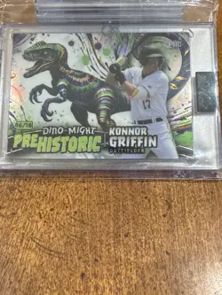 2024 Wild Card Dino-Might Konnor Griffin PRC 18/20 #1 Prospect Pittsburgh Pirate - Image 5