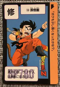 Dragon Ball Z Carddass Card Lot Vintage TCG CCG 1989-1990, 18 cards - Image 4