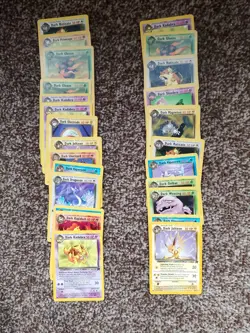 Pokemon Team Rocket / Dark Cards Lot – 110 Cards Vintage WOTC Collection - Image 3