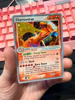 Charizard ex 105/112 – EX FireRed & LeafGreen Holo Rare – 2004 Pokemon Card - Image 1