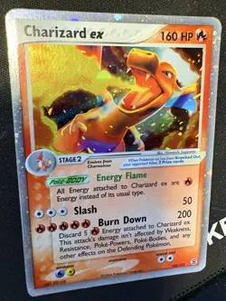Charizard ex 105/112 – EX FireRed & LeafGreen Holo Rare – 2004 Pokemon Card - Image 2