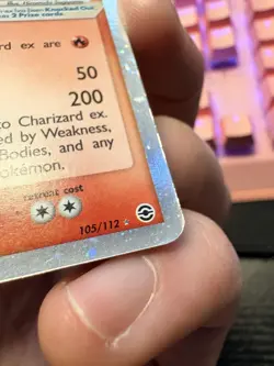 Charizard ex 105/112 – EX FireRed & LeafGreen Holo Rare – 2004 Pokemon Card - Image 4