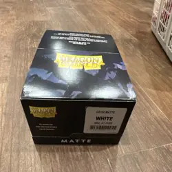 Dragon Shield White Matte Premium Card Sleeves 1000 Standard Size - Image 2