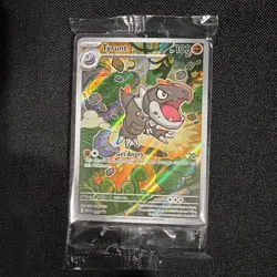 Pokemon Tyrunt #070 Perfect Order Promo Black Star ⭐ Card Full Art Sealed! - Image 1