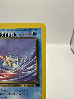 Dark Golduck 37/82 Pokemon TCG 1st Edition Team Rocket Vintage 2000 Card - Image 3