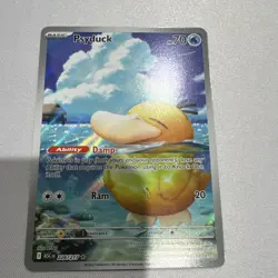 Pokemon Psyduck Full Art Holo Rare ASC 226/217 English 2026 Basic Card - Image 1