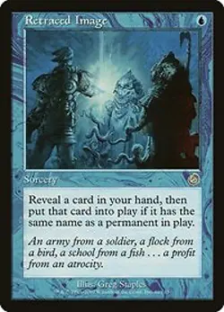 Retraced Image X (1) Torment VG/EX 4RCards - Image 1