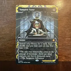 Magic: The Gathering Vampiric Tutor Mythic Instant SOA M0035 Paul Adam 2026 - Image 2