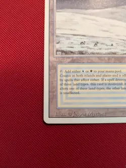 Tundra Revised LP/MP MtG Magic The Gathering - Image 2