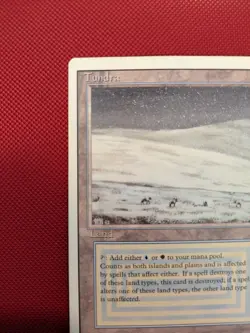 Tundra Revised LP/MP MtG Magic The Gathering - Image 3