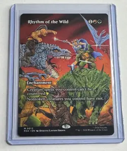 Rhythm of the Wild #0012 Teenage Mutant Ninja Turtles Borderless Mythic MTG NM/M - Image 1