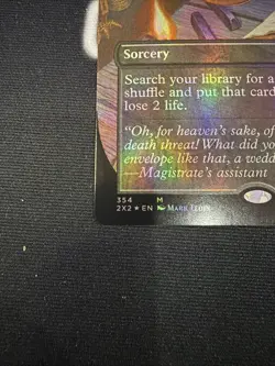 MTG Imperial Seal Double Masters 2022 - NM Foil Borderless - Image 5