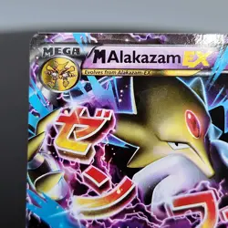 Mega M Alakazam EX 26/124 Fates Collide Ultra Rare Holo Pokemon Card MP ⭐ - Image 3