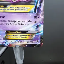 Mega M Alakazam EX 26/124 Fates Collide Ultra Rare Holo Pokemon Card MP ⭐ - Image 5