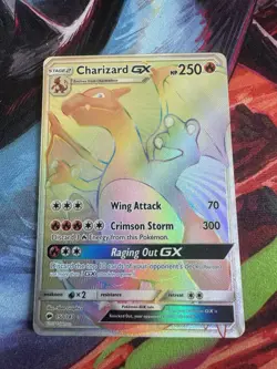 Pokemon CHARIZARD GX Burning Shadows Secret Rare 150/147 Please See Pic And Desc - Image 1
