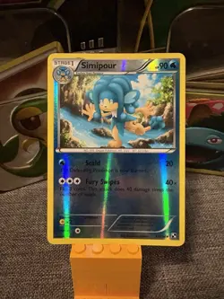 Pokemon TCG Simipour - 34/114 - Reverse Holo - Black & White 1 - Image 1