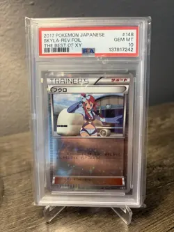 Pokemon 2017 Skyla Reverse Holo 148/171 The Best Of XY PSA 10 Gem Mint - Image 1