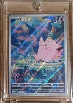 Clefairy 094/088 Perfect Order Full Art Illustration Rare Pokemon IR NM - Image 1