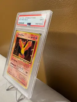 PSA 9 Japanese Fossil 1997 Moltres #146 HOLO - Image 2