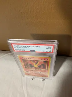 PSA 9 Japanese Fossil 1997 Moltres #146 HOLO - Image 4